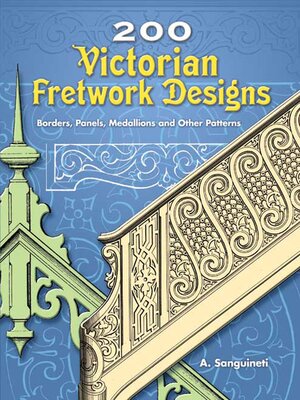 cover image of 200 Victorian Fretwork Designs
